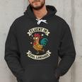 Fluent In Fowl Language Chicken Rooster Mom Dad Farm Men Hoodie