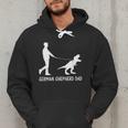 German Shepherd Dad Dinosaur GSD Owners Father's Day Men Hoodie German Shepherd Dad Dinosaur GSD Owners Father's Day Men Hoodie