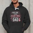 This Girl Loves Hunting With Her Dad Pink Deer Hunter Men Hoodie