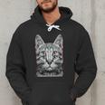 Glitch Weird Cat Kitten Optical Illusion Cat Mom Dad Men Hoodie Glitch Weird Cat Kitten Optical Illusion Cat Mom Dad Men Hoodie