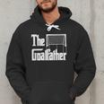 The Goalfather Dad Soccer Goalkeeper Goalie Coach Footballer Men Hoodie