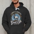 Goat Life Chose Me Rancher Farmer Goat Dad Goat Men Hoodie