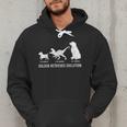 Golden Retriever Mom Dad Puppy Dog Owner Dog Lover Men Hoodie