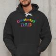 Grateful Dad Fathers Day Tie Dye Letters Shirt For Dads Men Hoodie