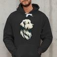 Great Pyrenees Pyr Minimalist Simple Dog Mom Dad Boys Girls Men Hoodie