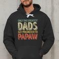 Only The Greatest Dads Get Promoted To Papaw Men Hoodie