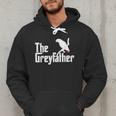 The Greyfather African Grey Parrot Lovers Bird's Dad Men Hoodie The Greyfather African Grey Parrot Lovers Bird's Dad Men Hoodie