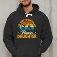 Gymnastics Mom Dad I'm Here To Watch My Flippin' Daughter Men Hoodie