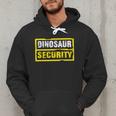 Halloween Adult Costume Dinosaur Security Dad Mom Men Hoodie
