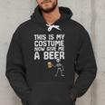 Halloween This Is My Costume Give Me Skeleton Dad Men Men Hoodie