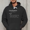 Handyman Definition Tee Dad Handyman Men Hoodie