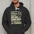 Hero Wears Dog Tags Combat Boots Proud Army Dad Father Men Hoodie
