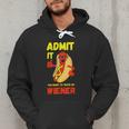 Hilarious Hot Dog Dad Joke Text Pun Dirty Joke -Barbecue Men Hoodie