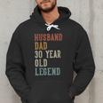 Husband Dad 30 Year Old Legend 30th Birthday Men Hoodie