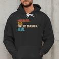 Husband Dad Firepit Master Hero Men Hoodie