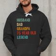Husband Dad Grandpa 75 Year Old Legend 75th Birthday Men Hoodie