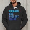 Husband Dad Pool Guy Legend Men Men Hoodie Husband Dad Pool Guy Legend Men Men Hoodie