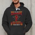 I'm Dad Grandpa Retired Firefighter Nothing Scares Me Men Hoodie