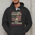 I'm a Dad Grandpa And a Veteran Nothing Scares Me Men Hoodie