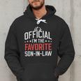 It's Official I'm The Favorite Son-In-Law Dad Father Men Hoodie