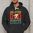 Jiu Jitsu Dad Like A Regular Dad But Cooler Dad Father Men Hoodie