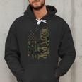 JROTC Dad United States Distressed Camo w US Flag Men Hoodie