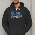 June Is Men’s Health Awareness Month Ribbon For Dad Grandpa Men Hoodie