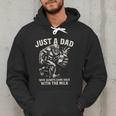Just a Dad Who Always Came Back With The Milk Shirt Bigfoot Men Hoodie