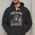 Just A Dad Who Always Came Back With The Milk Shirt Skeleton Men Hoodie