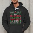 Just Feliz Navi Because I Don't Have A Dad Ugly Christmas Men Hoodie