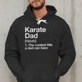 Karate Dad Definition Sports Martial Arts Men Hoodie