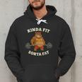 Kinda Fit Sorta Fat Gym Dad BOD Workout Apparel Men Hoodie Kinda Fit Sorta Fat Gym Dad BOD Workout Apparel Men Hoodie