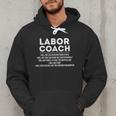 Labor Coach Delivery Checklist For New Dads Men Hoodie