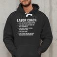 Labor Coach New Mom New Dad Hospital New Baby Shower Men Hoodie