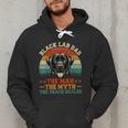 Labrador Retriever Dad Black Lab Dad Men Hoodie
