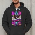 Let's Roll Dad Of The Birthday Girl Roller Skate Birthday Men Hoodie