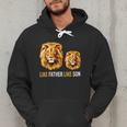Lion Dad Like Father Like Son Lions Lovers Fathers Day Men Hoodie
