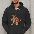 I Love Dad Tattoo Rat Terrier Dad Men Hoodie