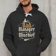 Magical Dad Manager Of Mischief Birthday Boys Girls Men Hoodie