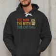 The Man The Myth The Cat Dad Cat Daddy Vintage Men Hoodie The Man The Myth The Cat Dad Cat Daddy Vintage Men Hoodie