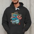 Marvel Captain America Legendary Dad Father's Day Men Hoodie Marvel Captain America Legendary Dad Father's Day Men Hoodie