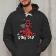 Marvel Super Heroes Pets Deadpool Loves Dogpool Dog Dad Men Hoodie