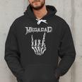 Megadad Retro 90s Hard Rock Band Heavy Metal Father's Day Men Hoodie