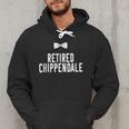Men Dad Bod Joke Ex Male Dancer Humor Retired Chippendale Men Hoodie