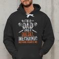 For Men Father's Day Halloween Diesel Mechanic Dad Men Hoodie