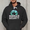 Mermaid Security Shirt Boys Swimmer Dad Merdad Trident Men Hoodie