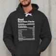 Miftees Fathers Day Tees Dad Nutrition Facts Men Hoodie