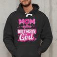 Mom And Dad Birthday Girl Family Matching Party Decorations Men Hoodie