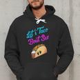 Mom Dad Let's Taco Bout Sex Gender Reveal Party Men Hoodie