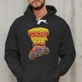 Monster Truck Dad Hot Red Graffiti Style Men Hoodie Monster Truck Dad Hot Red Graffiti Style Men Hoodie